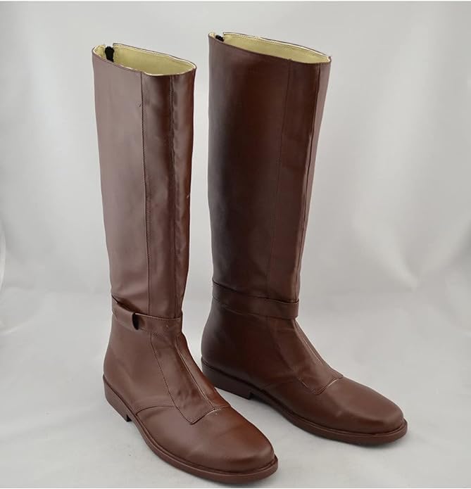 Gynicor Adult's Knee High Cosplay Shoes Pirate Boot Halloween Costume Shoes - Image 4