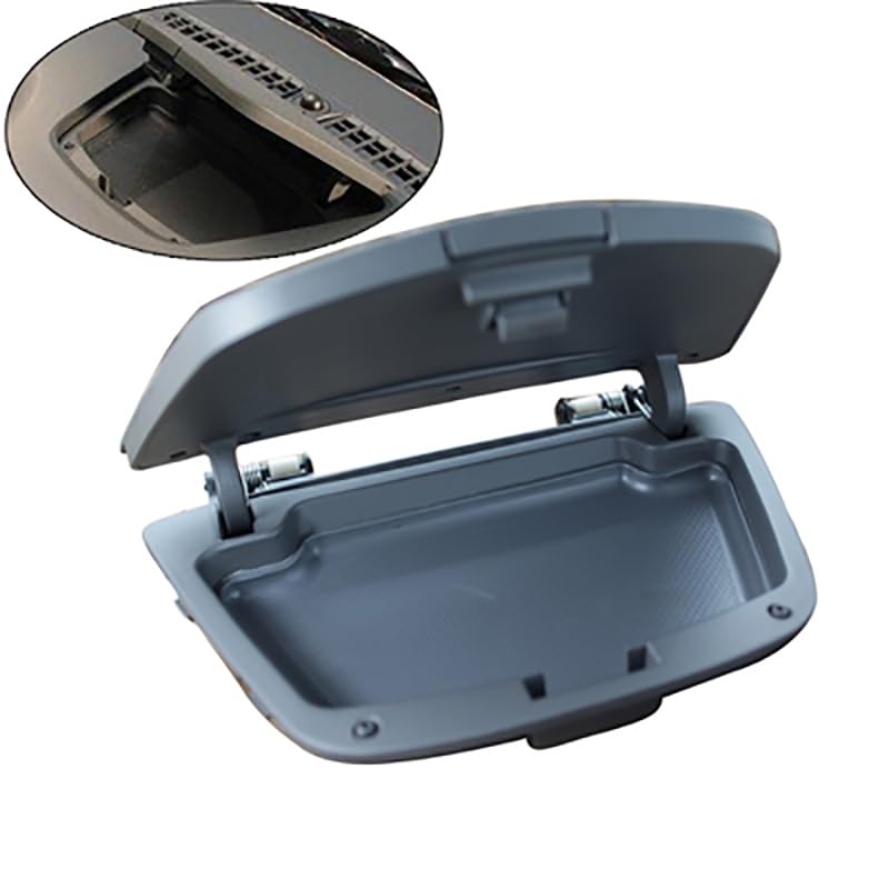 Cakievro for Chevrolet Cruze 2010 2011 2012 2013 2014 2015 Dashboard Central Control Storage Box Cover Modification Accessories (Gray) - Image 2