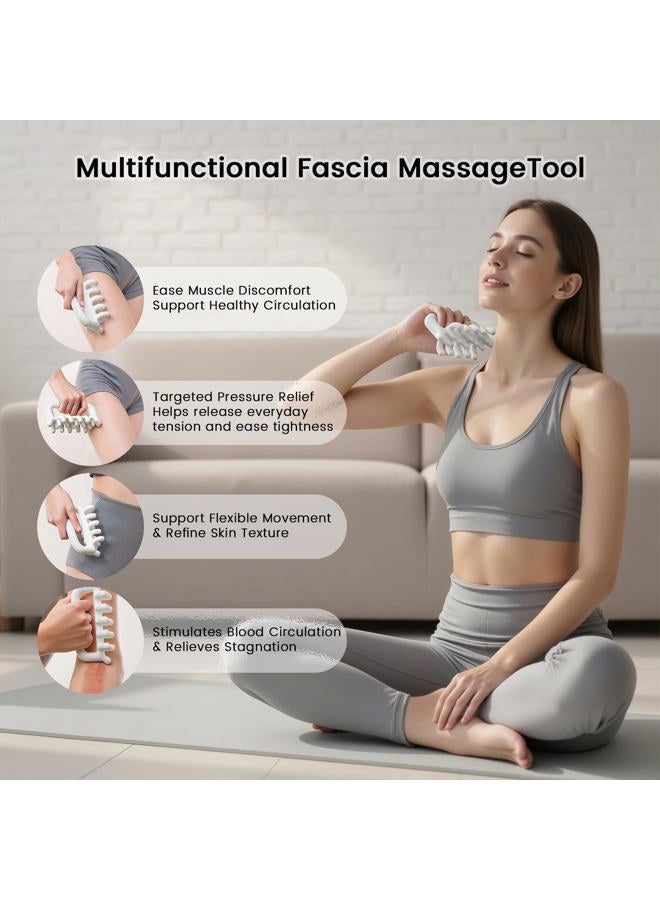 Tilbeble Fascia Massage Tool Blaster for Cellulite，Trigger Points Massage Tool，Muscle Knots，Deep Tissue Myofascial Release Tool for Shoulder, Neck, Thighs, Leg & Back, Gifts for Women & Men - Image 2