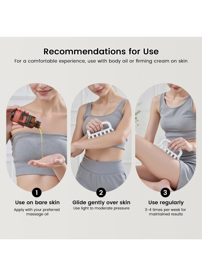 Tilbeble Fascia Massage Tool Blaster for Cellulite，Trigger Points Massage Tool，Muscle Knots，Deep Tissue Myofascial Release Tool for Shoulder, Neck, Thighs, Leg & Back, Gifts for Women & Men - Image 4