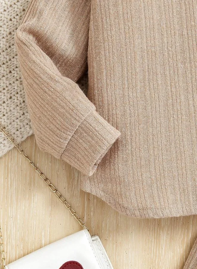 تايك تو مموعة من بلوزة هودي من قماش بارز وبنطال