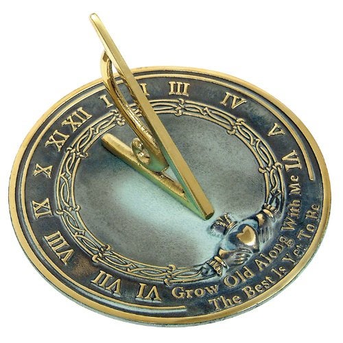 Rome RM2308 Brass Sundial "Grow Old With Me" - Image 4