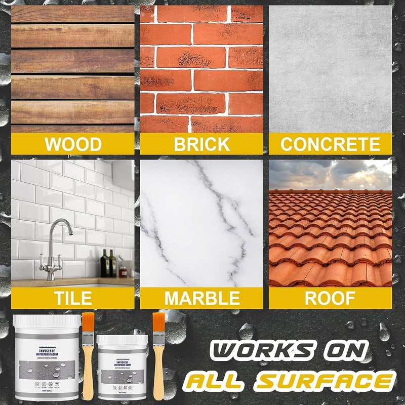 klarako Invisible sealant, No Pounding Brick Leakage, Anti-Leakage Agent, Invisible Seal, Super Strong Adhesive Seal Coating. - Image 5