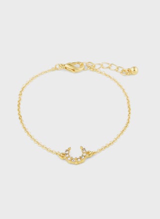 2 Pack Star & Moon Bracelet