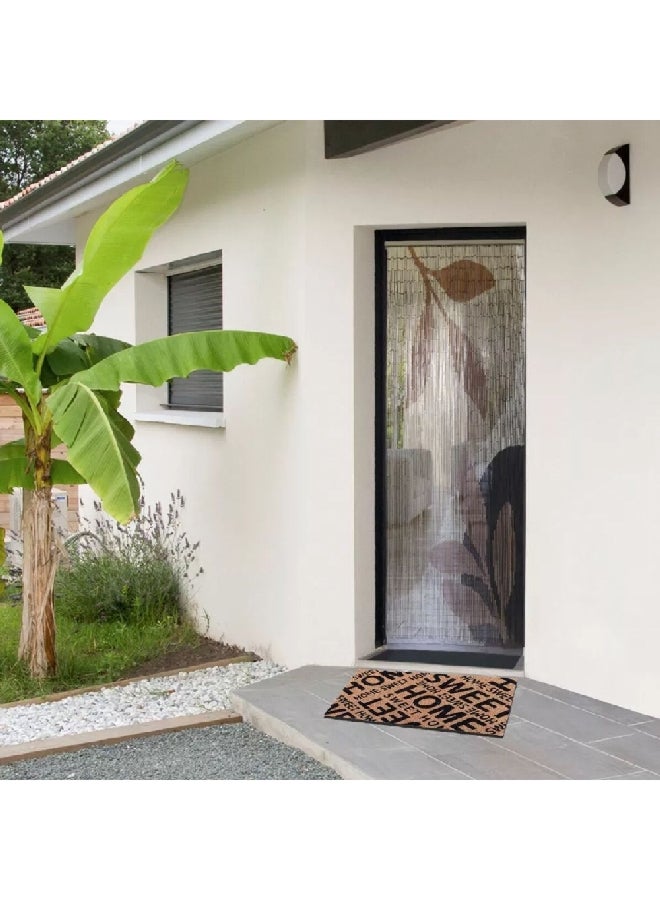 EVIDECO Non-Slip Backing Attractive Design Home Sweet Home Printed Door Mat Black and Brown 40 x 60 cm 140131040 - Image 5