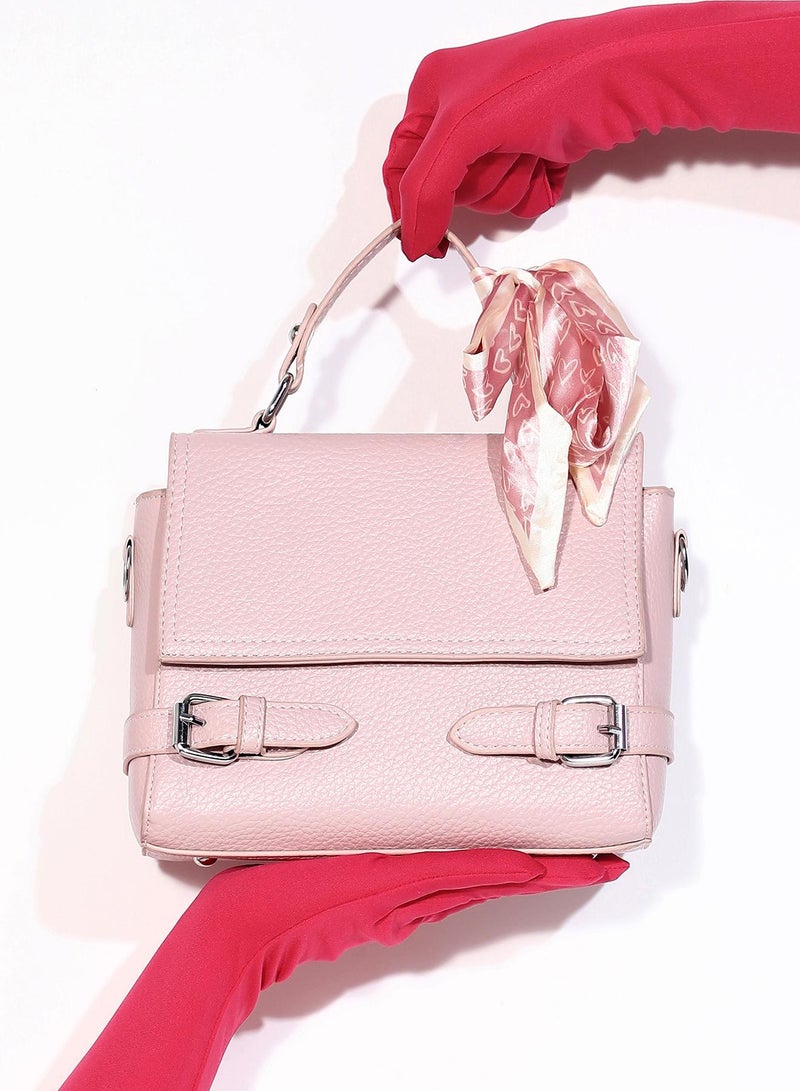 Haute Sauce Women's The Fibula Hand Bag - Nude Pink - Image 1