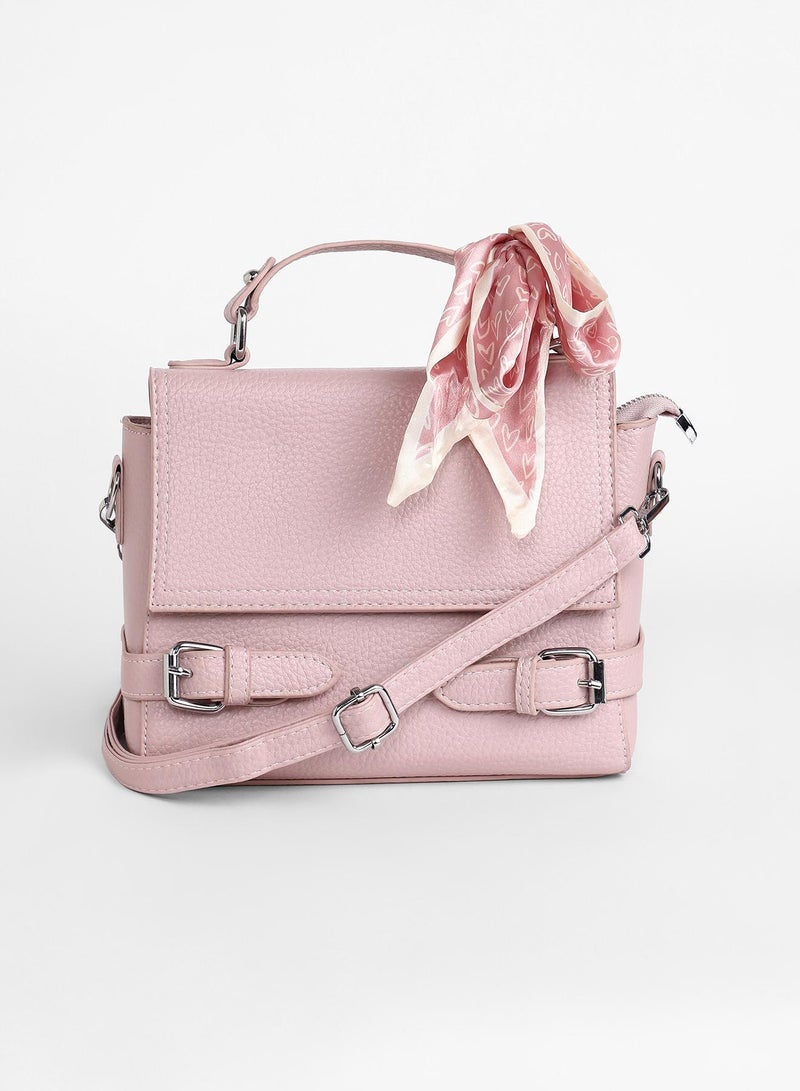 Haute Sauce Women's The Fibula Hand Bag - Nude Pink - Image 4