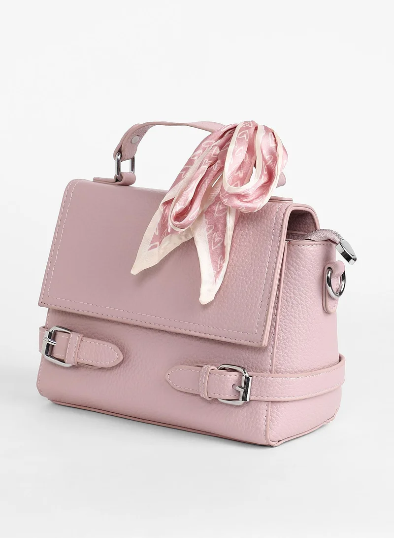 Haute Sauce Women's The Fibula Hand Bag - Nude Pink