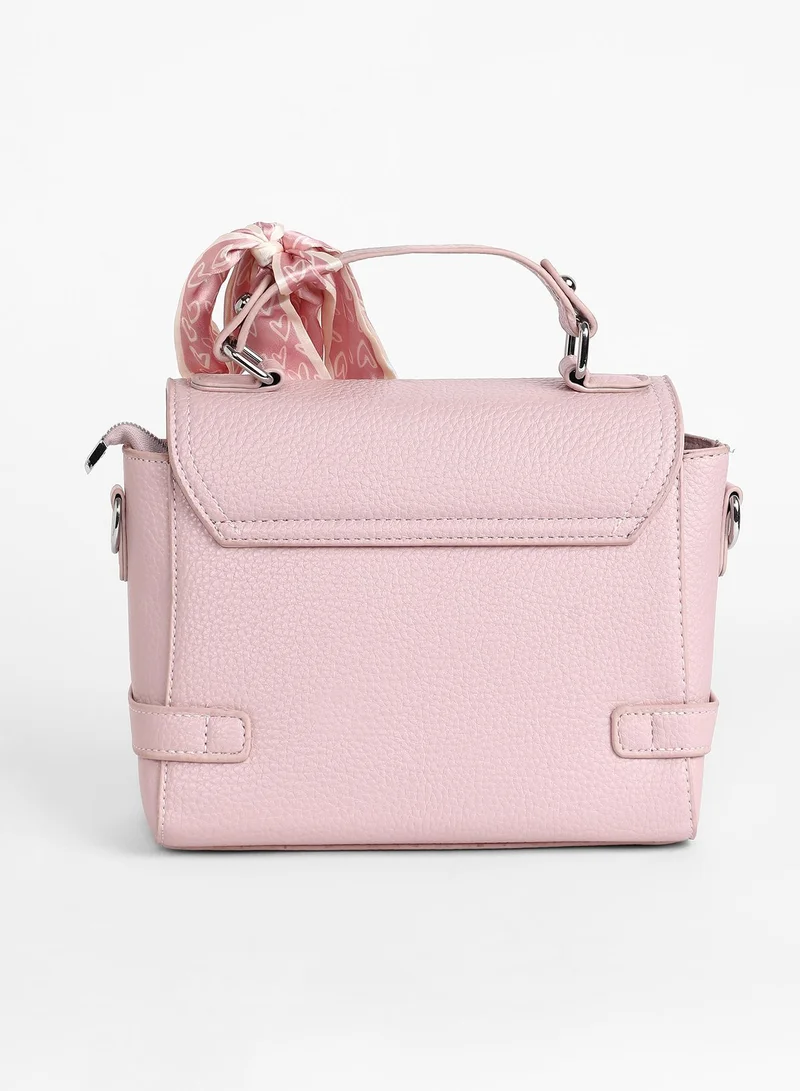 Haute Sauce Women's The Fibula Hand Bag - Nude Pink