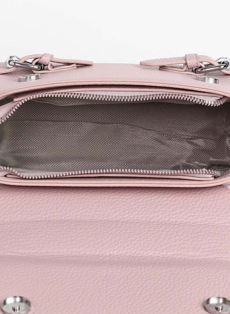 Haute Sauce Women's The Fibula Hand Bag - Nude Pink