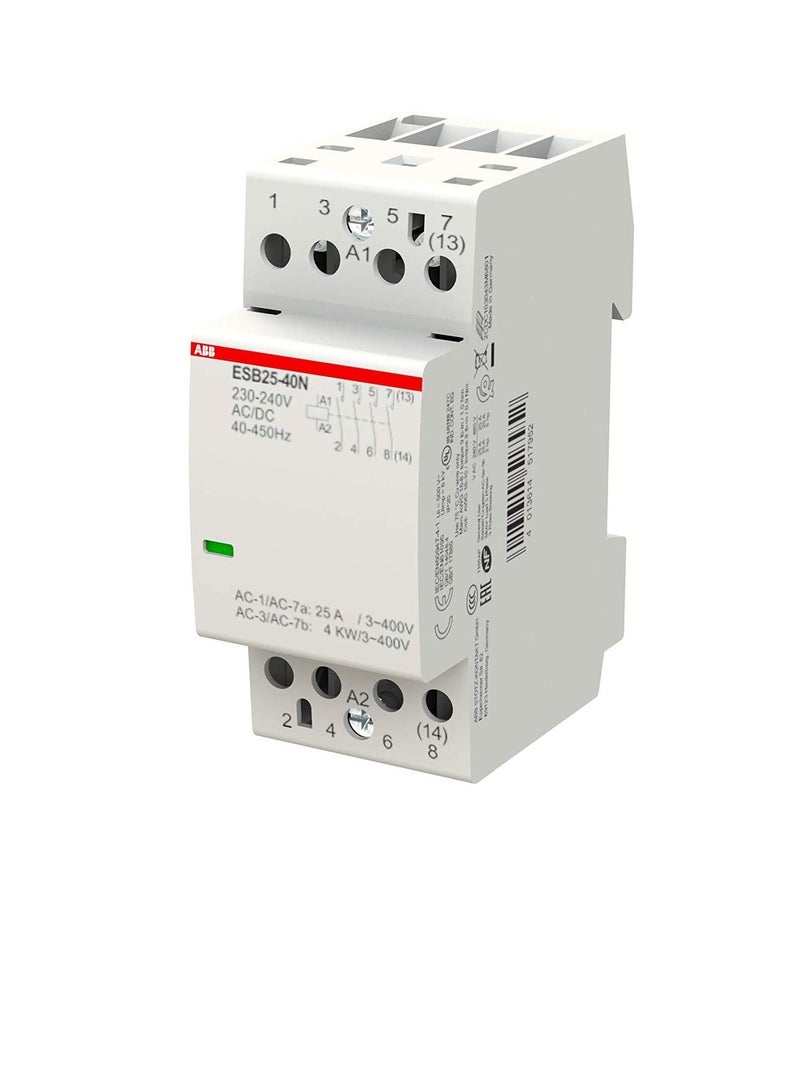 ABB ABB CONTACTOR 25A 4P ESB25-40N-06 1SAE231111R0640 (old GHE3291102R0006)  - Image 3