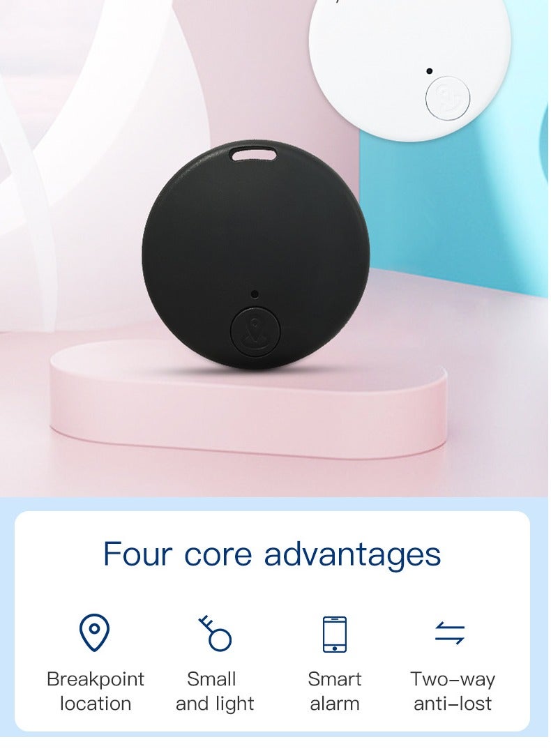 Bluetooth anti-lost device to find children or mobile phones and wallets alarm pet anti-lost reminder smart finder black - Image 5