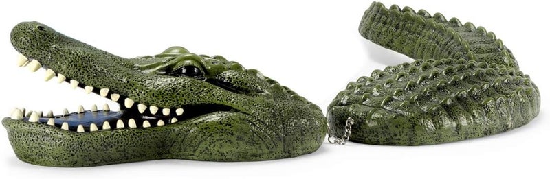 Aquascape 93000 Floating Alligator Decoy 34 inches Green - Image 1