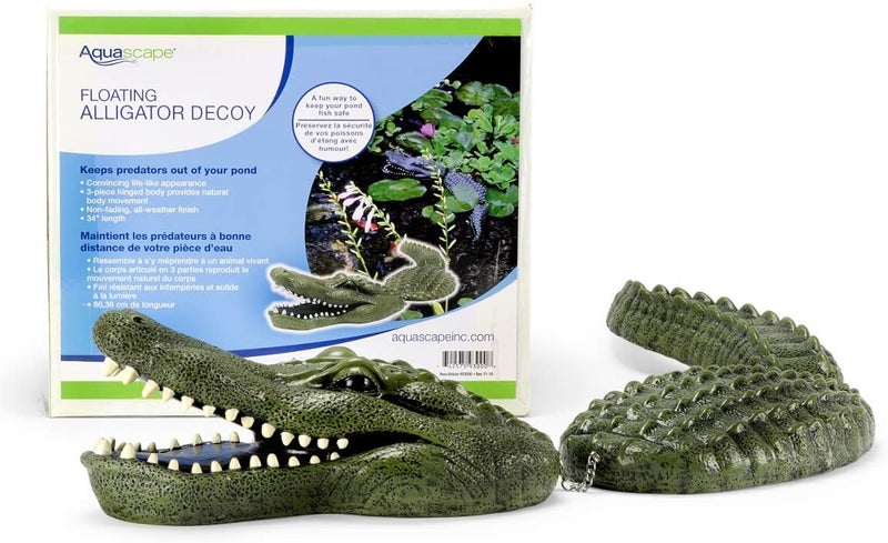 Aquascape 93000 Floating Alligator Decoy 34 inches Green - Image 4