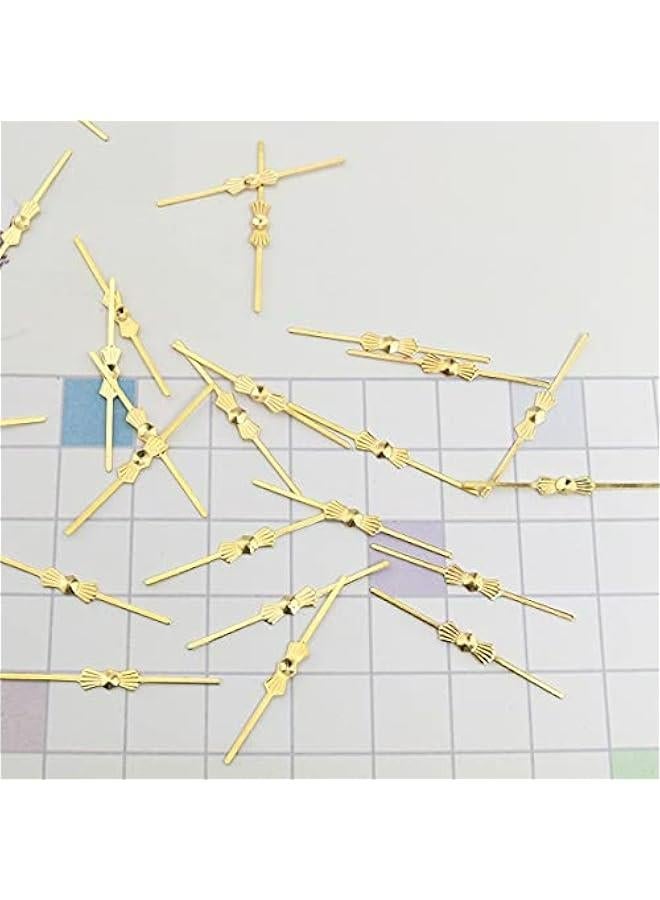 200PCS Chandelier Lamp Bow Tie Clips Stainless Steel Connectors Golden erfly Replacements 40mm - Image 4
