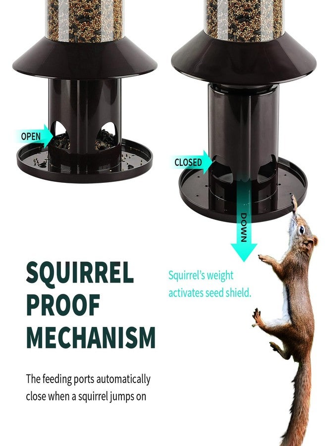 Dreamdrawer Squirrel-Proof Bird Feeder for Outdoor Hanging Wild Bird Seeds. - Image 2