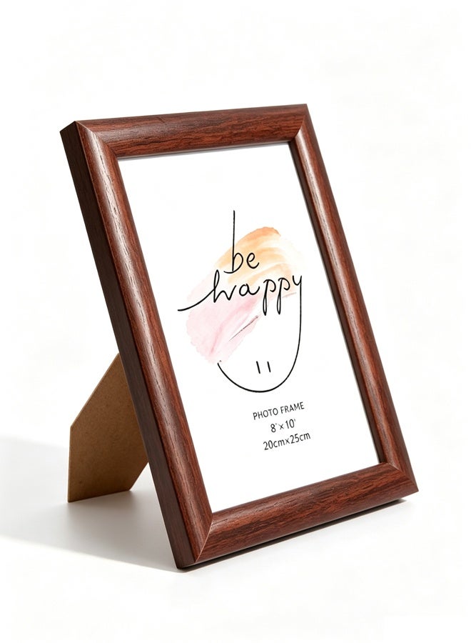 Rubvrenti Wooden Frame,Picture Frame, Wood Photo Frame,Tabletop Photo Frame, Table or Wall Display,for Tabletop Wall Hanging for Home Decor with Stand - Image 1