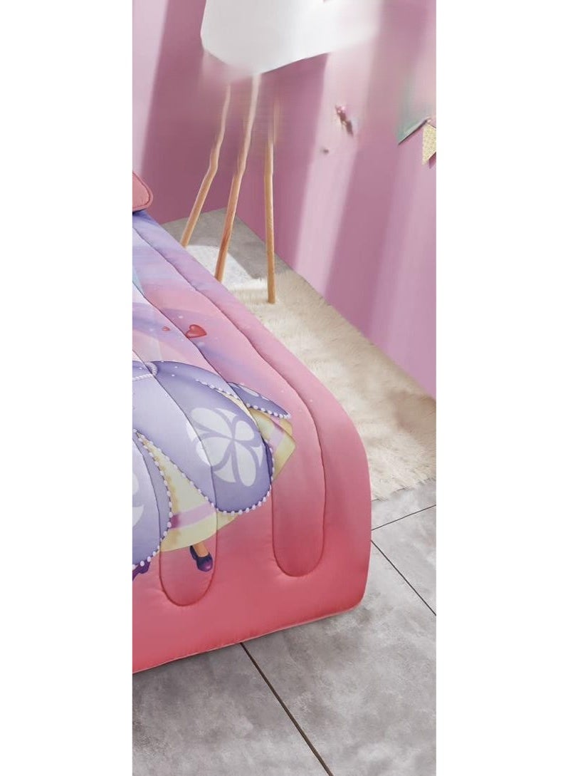 Greneric Reversible Cartoons Printed4-Piece Comforter Set - Image 4