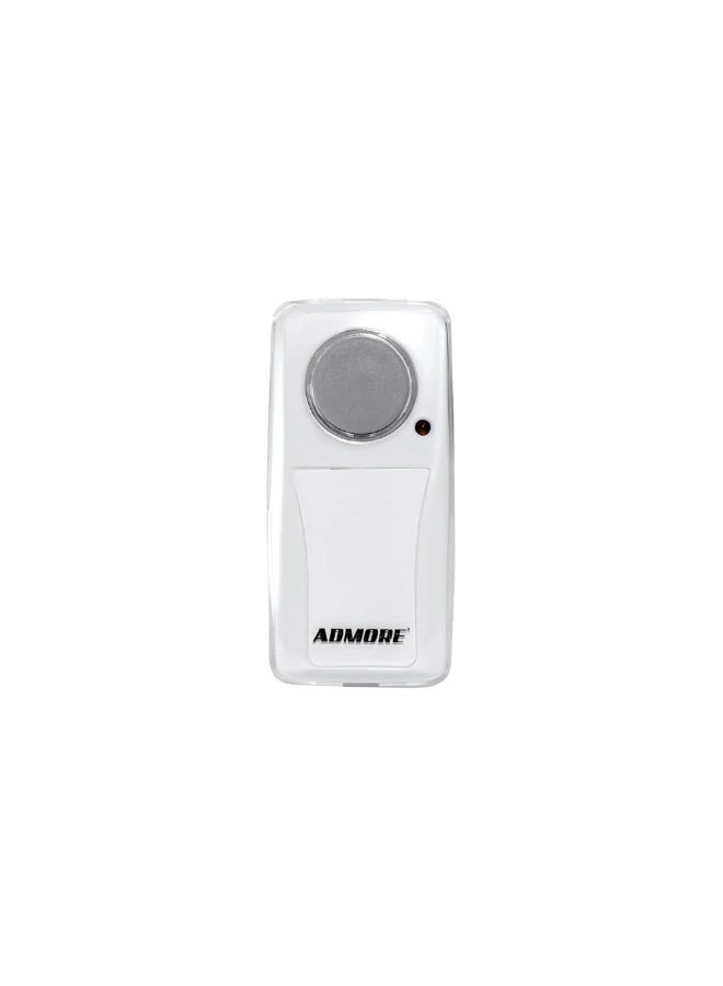 Admore Wireless Doorbell Remote Transmitter with LED Indicator - White