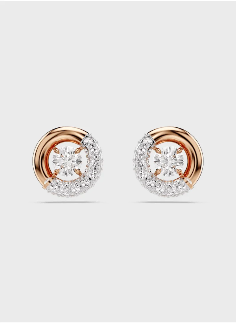 سواروفسكي Crystal Detail Stud Earrings