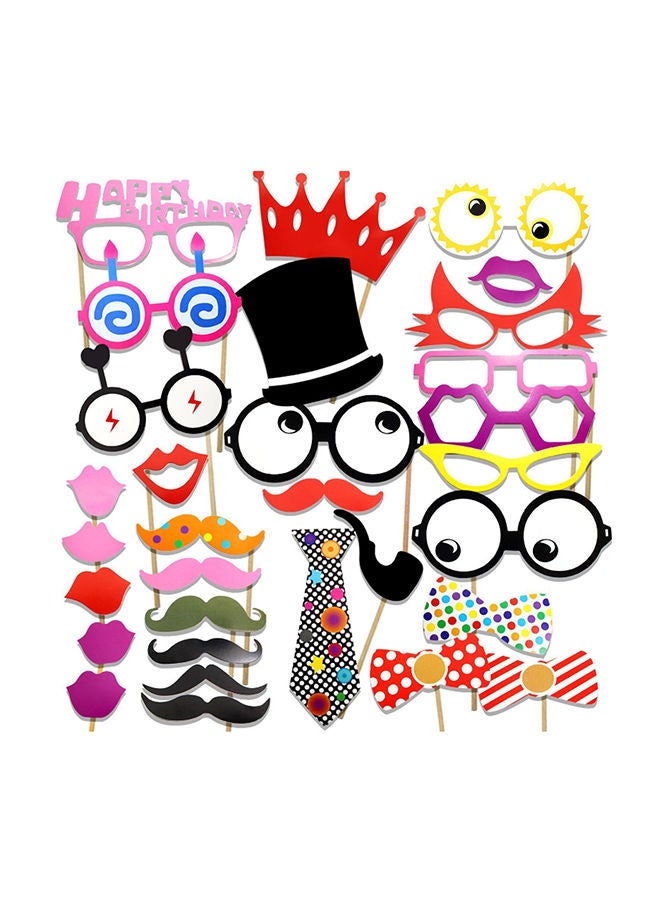 NIBEMINENT Wedding Photo Booth Props Set - Image 1