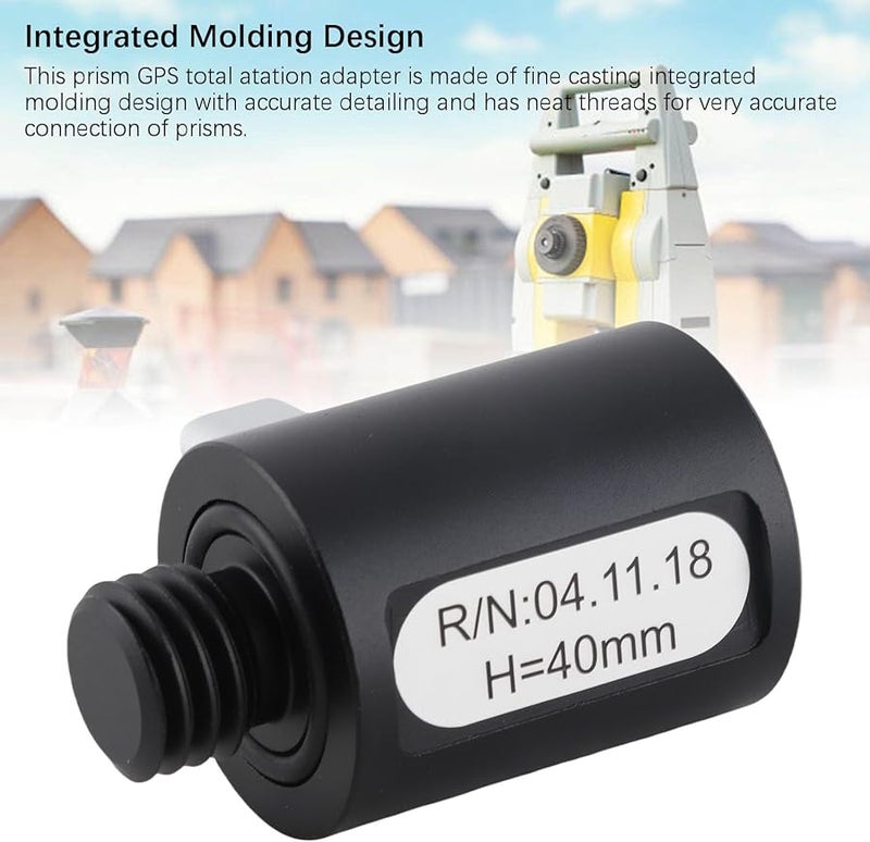 Aluminum Alloy GPS Quick Release Adapter 5 8in x 11 Thread For RTK Total Station Surveying Equipment - Image 4