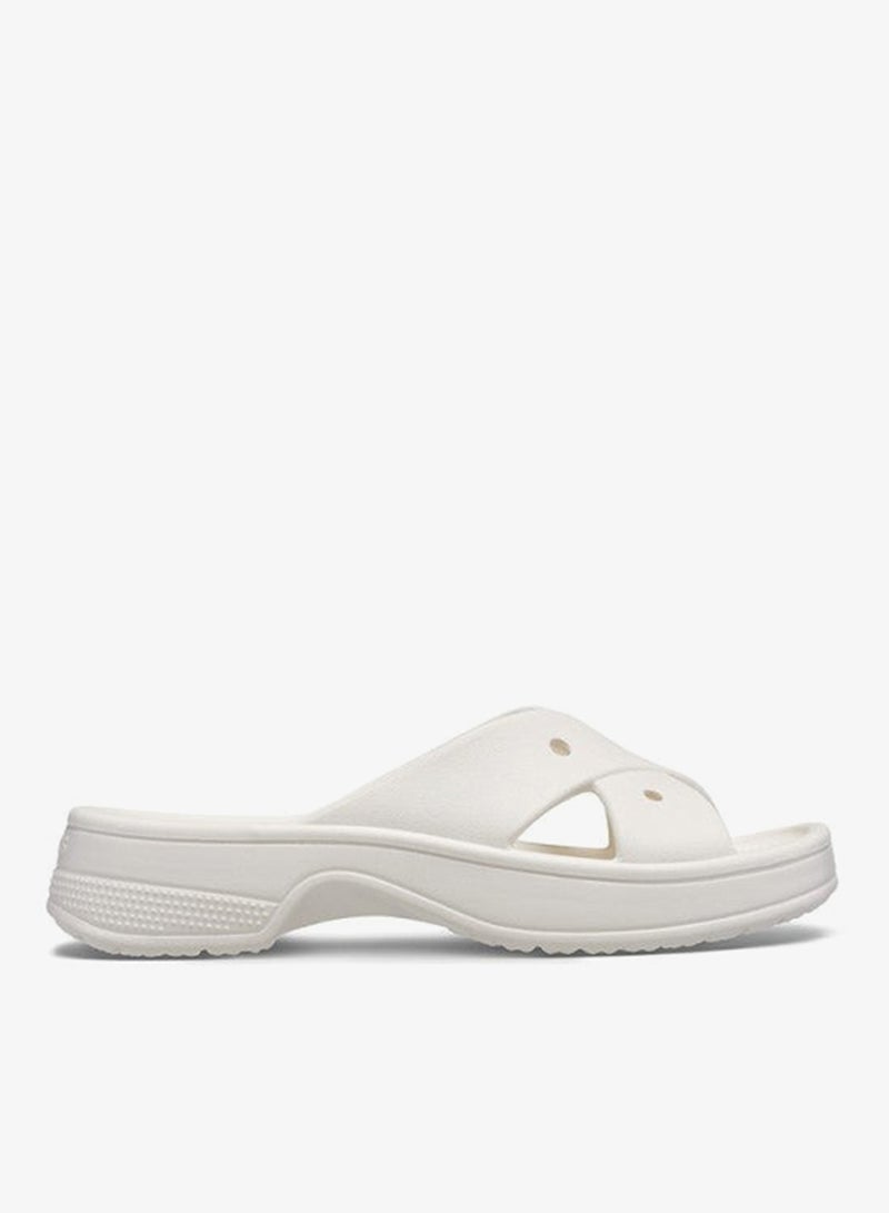 كروكس صندل نسائي كلاسيكي بحزام متقاطع - Image 1