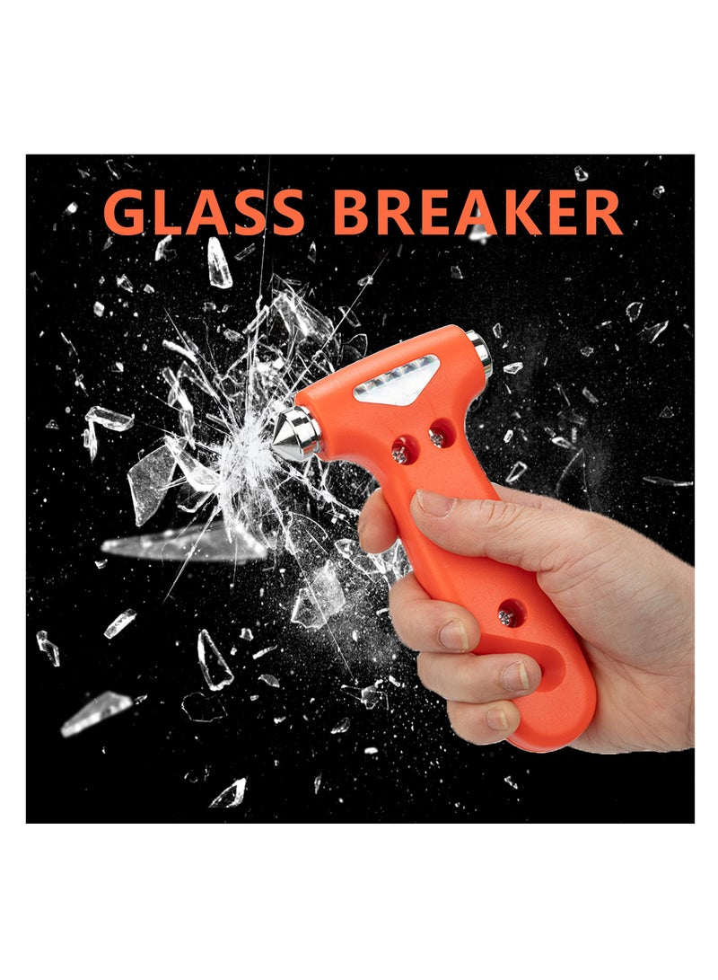 SYOSI Safety Hammer Car Window Breaker, Hidden Seatbelt Cutter, 3-in-1 Emergency Escape Tool, Multifunctional Life Saving Escape Tool for Car, RV, Bus - Image 4