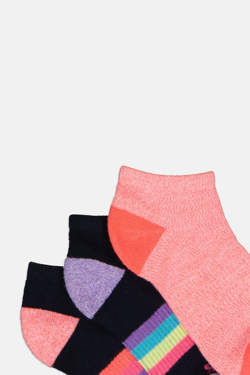 SKECHERS Girls Boy 6 Pairs Brand Logo Low Cut Socks, Multicolor - Image 2