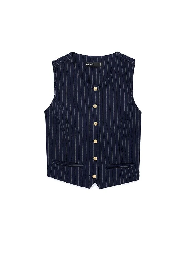 Koton  Striped Vest for Women | Best Price UAE