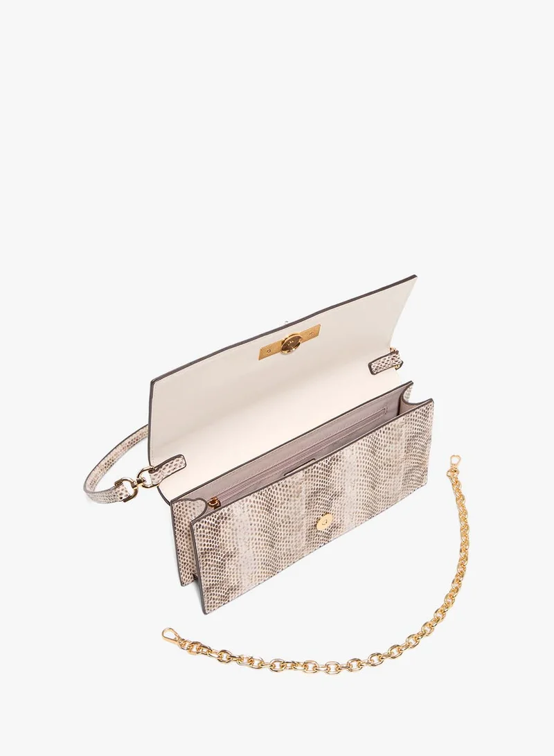 Aldo Grey Print Thalea Shoulder Bag for Women | Best Price UAE