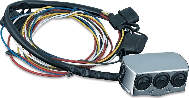 Kuryakyn 7803 Motorcycle Accessory Switch for Master Cylinder Reservoir Cover Chrome