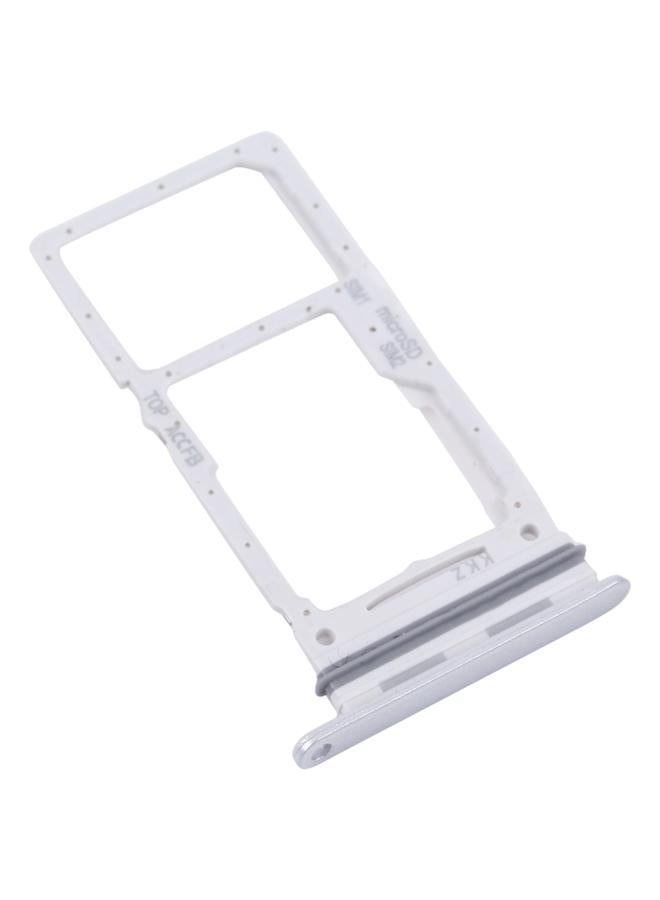 erorex For Samsung Galaxy A33 5G SM-A336B Original SIM Card Tray + SIM Card Tray / Micro SD card tray (White) - Image 2