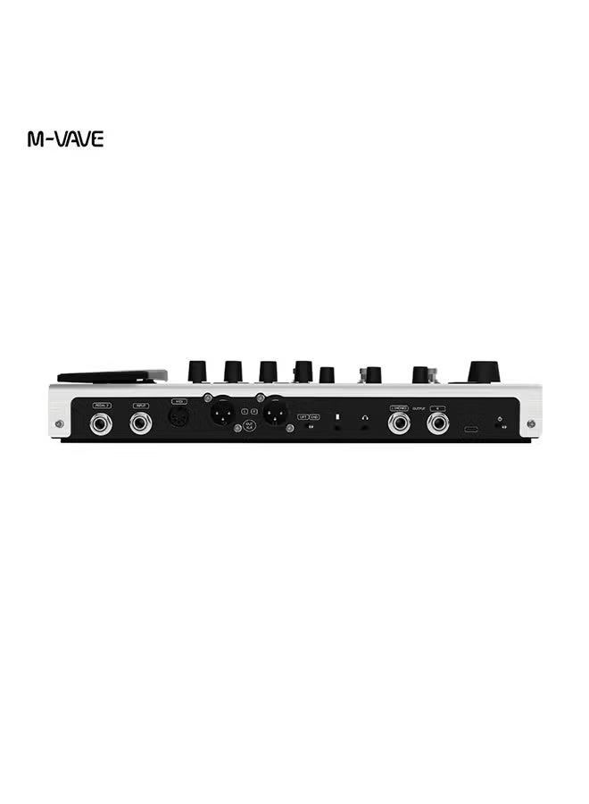 M-VAVE Electric Guitar/Bass Multi-Function Integrated Effector Rechargeable Built-in Drum Machine Phrase Loop Module Pedal - Image 5