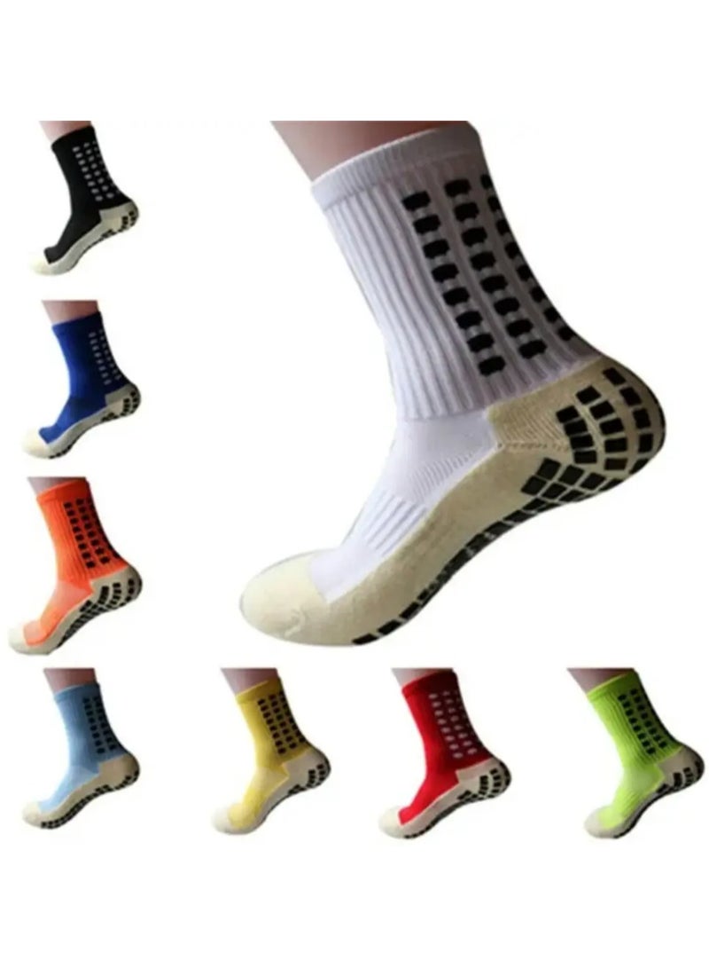 سبال 3 أزواج من جوارب كرة القدم للرجال مضادة للانزلاق ومضادة للانزلاق لكرة القدم وكرة السلة وقبضة رياضية - Image 3