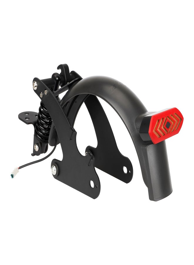Ulip Rear Shock Absorber Electric Scooter Suspension Kit with Remote Control LED Taillight Rear Mudguard Wheel Hub Decorative Cover Compatible with M365/1S/Lite Scooters - Image 2