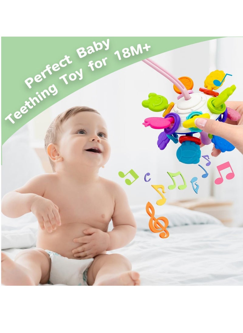 MUMS PLANET Montessori and educational toys for children 5*1 from Mums Planet, teething toys with silicone tips and rattles, a valuable gift for children  - Image 3