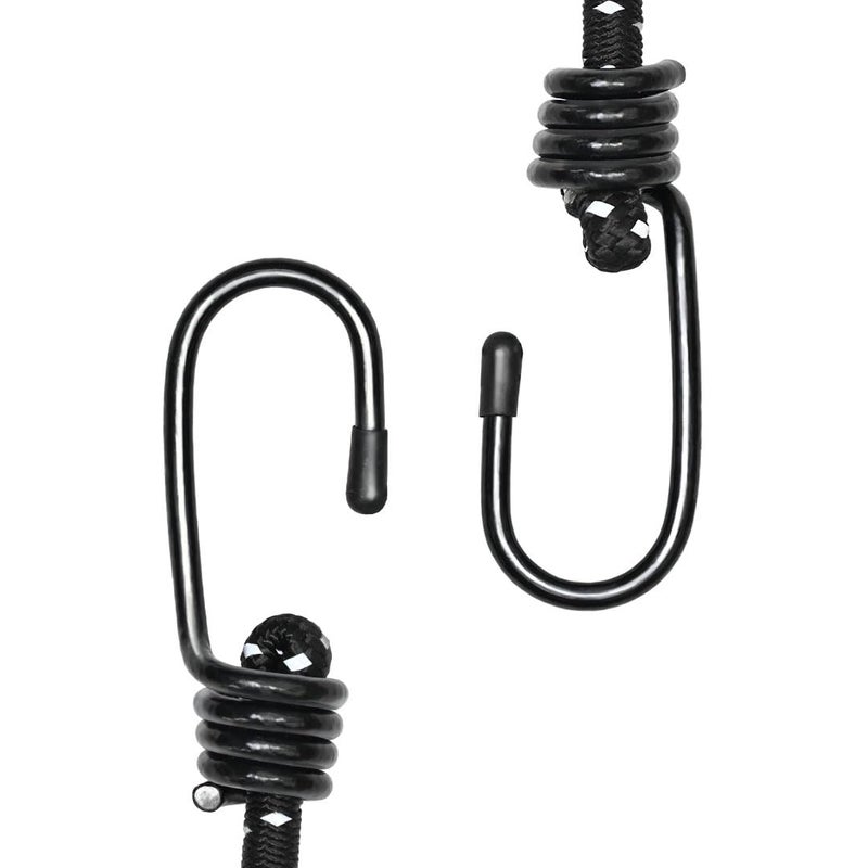 ViaTerra Reflective Bungee Cord for Bike Luggage with Hooks Durable Bike Rope and Luggage Tie Down Perfect Bungee Cord and Luggage Rope for Bikers 4 Ft - Image 2