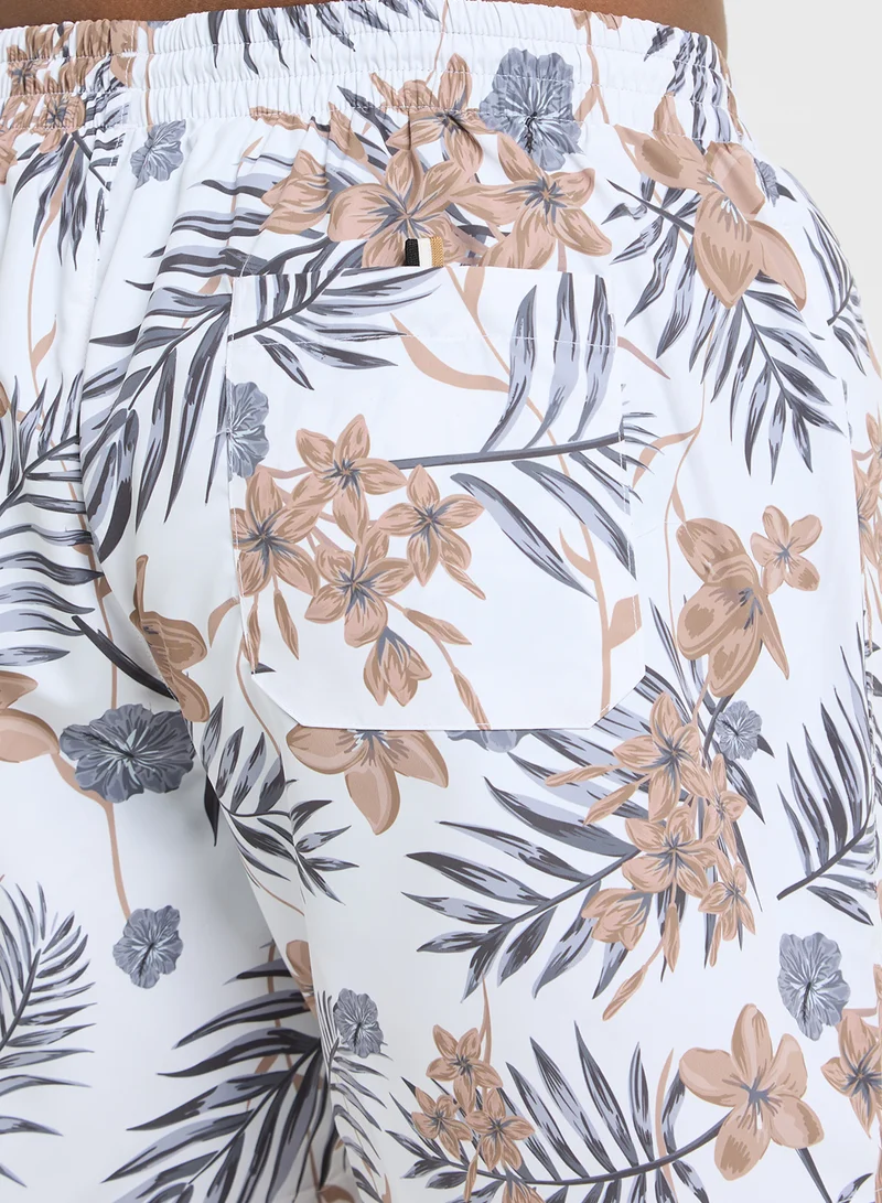 BOSS Drawstring Swim Shorts