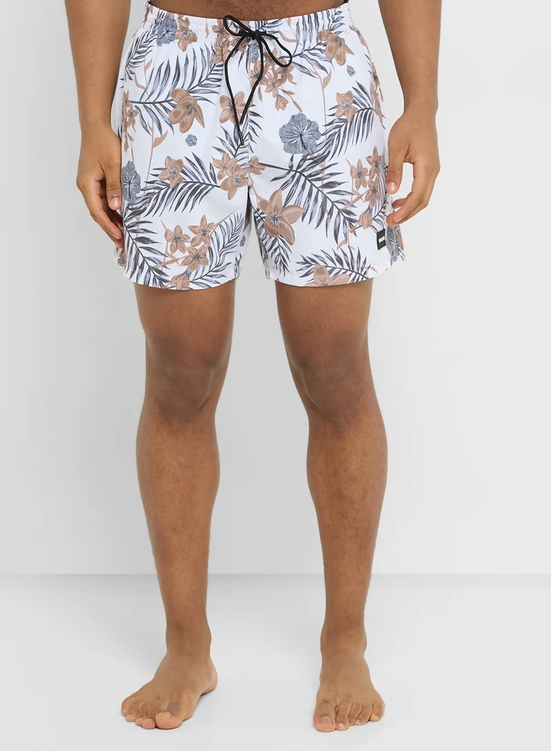 BOSS Drawstring Swim Shorts