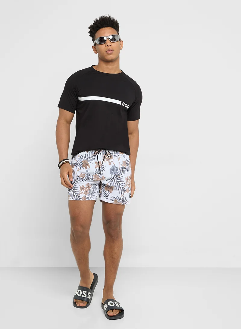 BOSS Drawstring Swim Shorts
