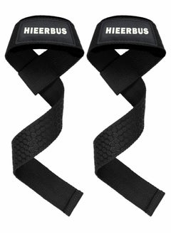 Cotton Hard Pull Wrist Lifting Straps Grips Band-Deadlift Straps with Neoprene Cushioned Wrist Padded and Anti-Skid Silicone - for Weightlifting, Bodybuilding, Xfit, Strength Training - pzsku/ZD026FF8C3CF367EE200CZ/45/_/1724383602/7465ae03-8809-4153-a7bd-36a0f145a84d