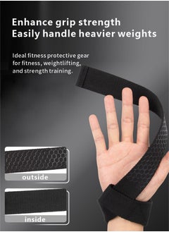 Cotton Hard Pull Wrist Lifting Straps Grips Band-Deadlift Straps with Neoprene Cushioned Wrist Padded and Anti-Skid Silicone - for Weightlifting, Bodybuilding, Xfit, Strength Training - pzsku/ZD026FF8C3CF367EE200CZ/45/_/1725412143/880f3485-ef01-4ce9-8d11-12515535cc77