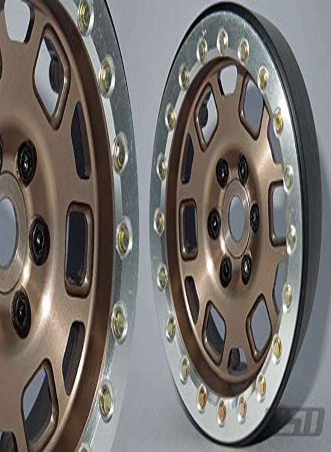 SSD RC 2.2" Contender Beadlock Wheels (Bronze) (2)