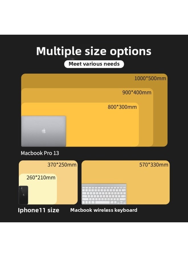 Printing Set Csgo Mouse Pad Super Large E-sports Game Special Desktop Pad Fine Face Lock Edge Thickened Keyboard Pad-color:400*900*3-pattern:wild Lotus