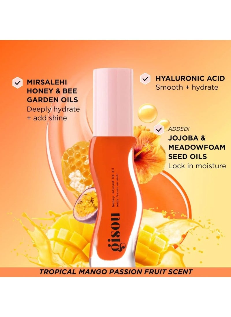 Gisou Gisou Lip Gloss & Moisturizer 8ml - Mango Passion Punch  - Image 2