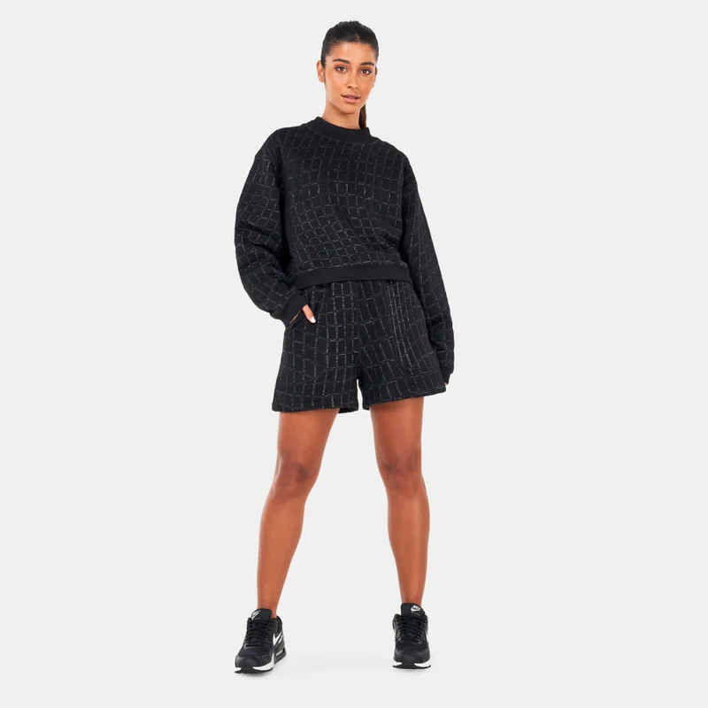 Nike Women's Yoga TF Luxe Cozy Fleece Shorts