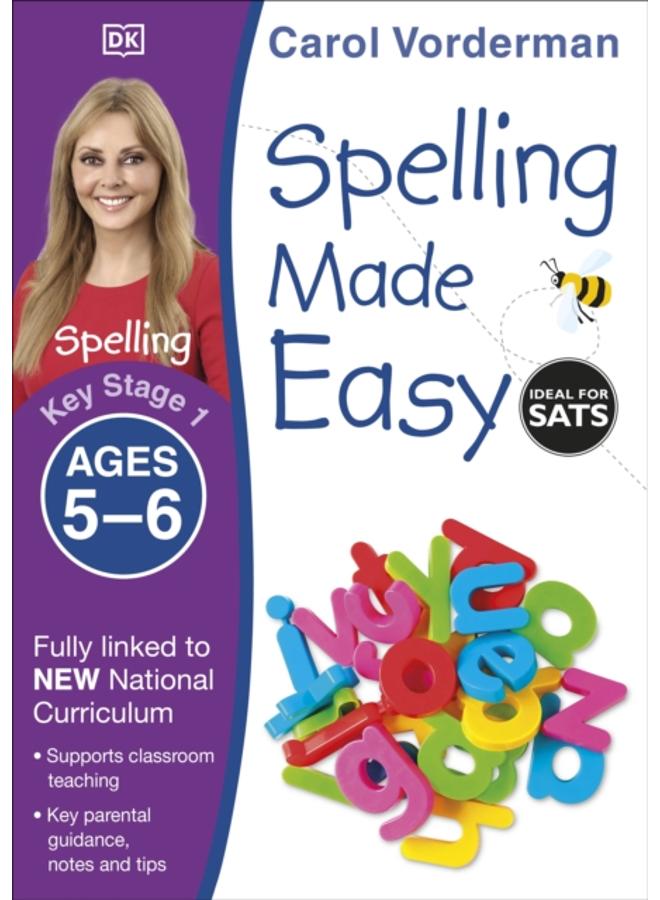 Spelling Made Easy, Ages 5-6 (Key Stage 1) : Supports the National Curriculum, English Exercise Book 