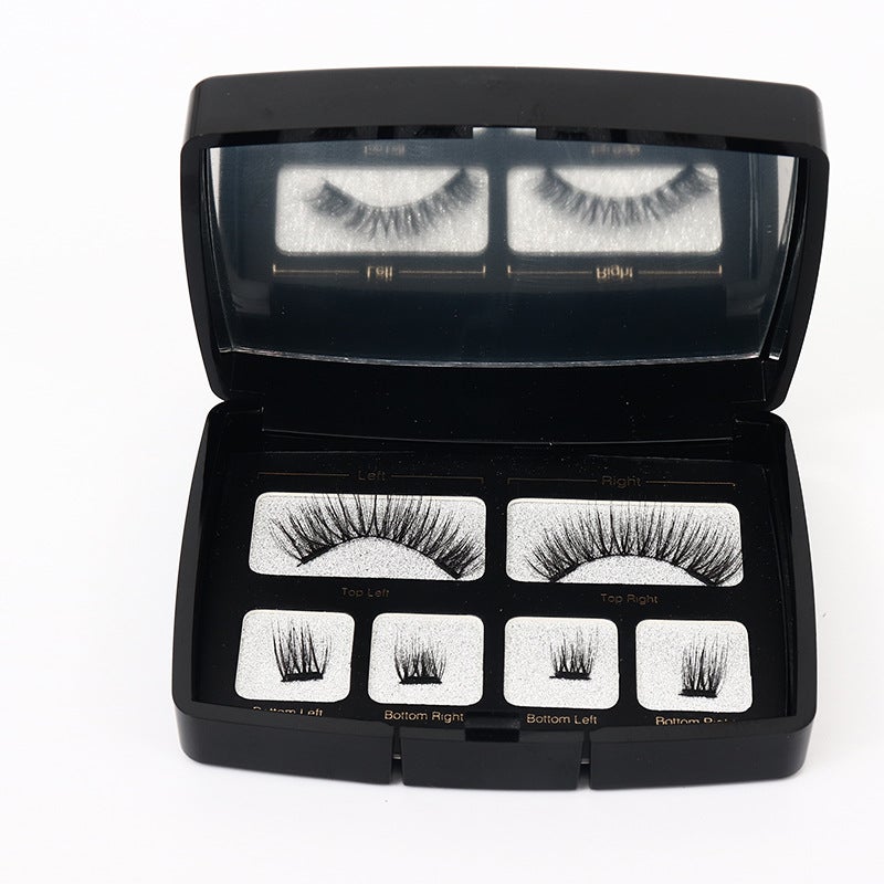 Temu Shein Popular Mirror Box Dual Magnetic Three Magnet 2+4 Small Clusters 2+6 Magnet Eyelash Magnet - Image 3