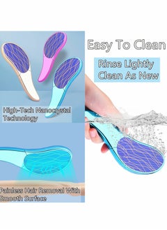 Excefore New Bleame Crystal Hair Eraser, Magic Wing Crystal Hair Removal, Exfoliation Painless Hair Removal Tool for Men & Women,Soft Silky Skin Full Body Hair Removal  - Image 3